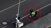 Samsun'da kablo hırsızları önce kameraya, ardından polise yakalandı
